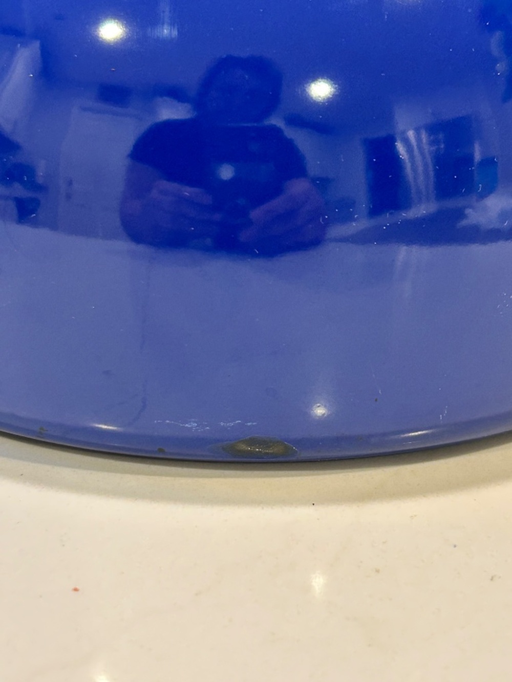 Chantel Classic Cobalt Blue Whistling 1.8 Qt Tea Kettle - Picture 9 of 9